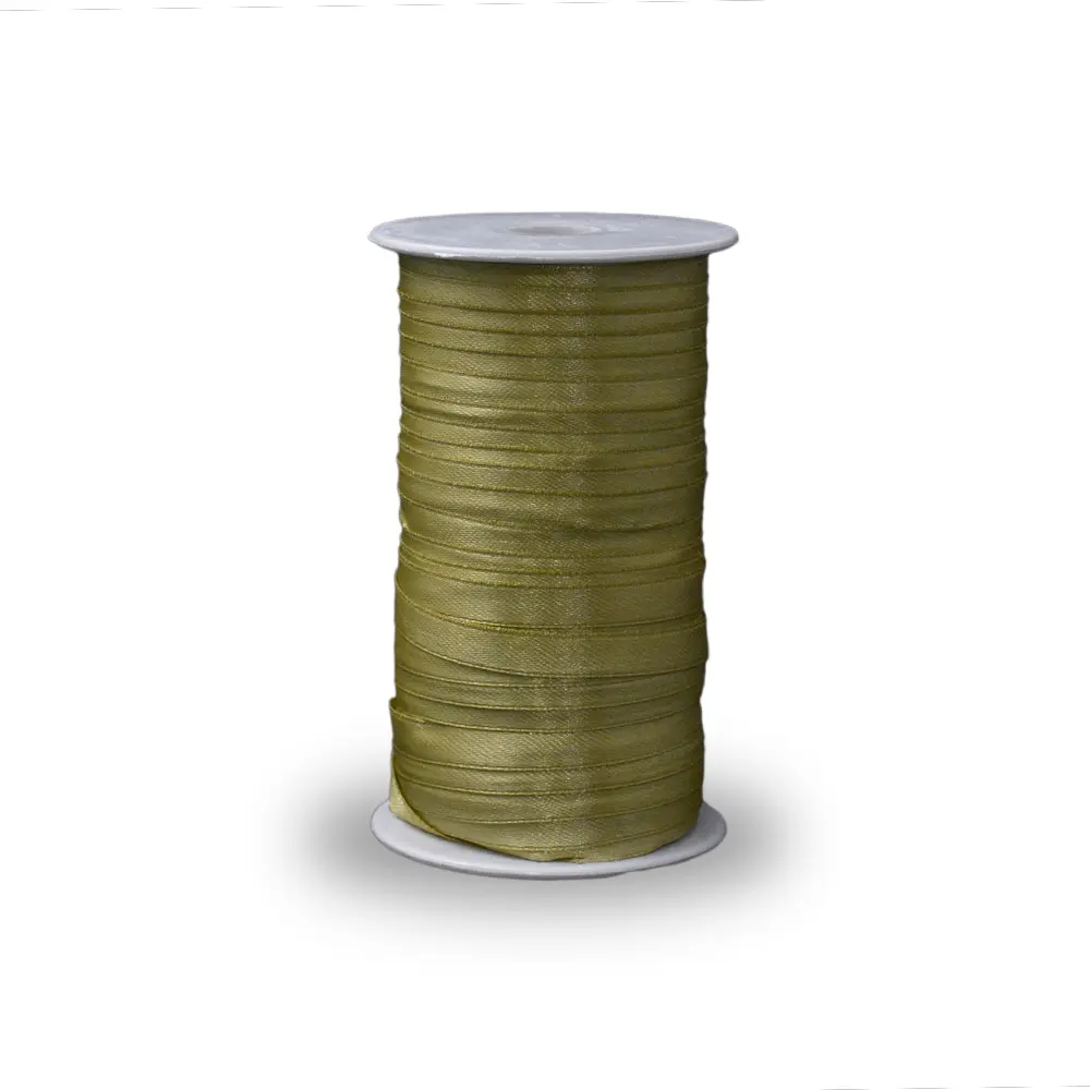 CINTA RASSO 7MM X 100MTS DORADA