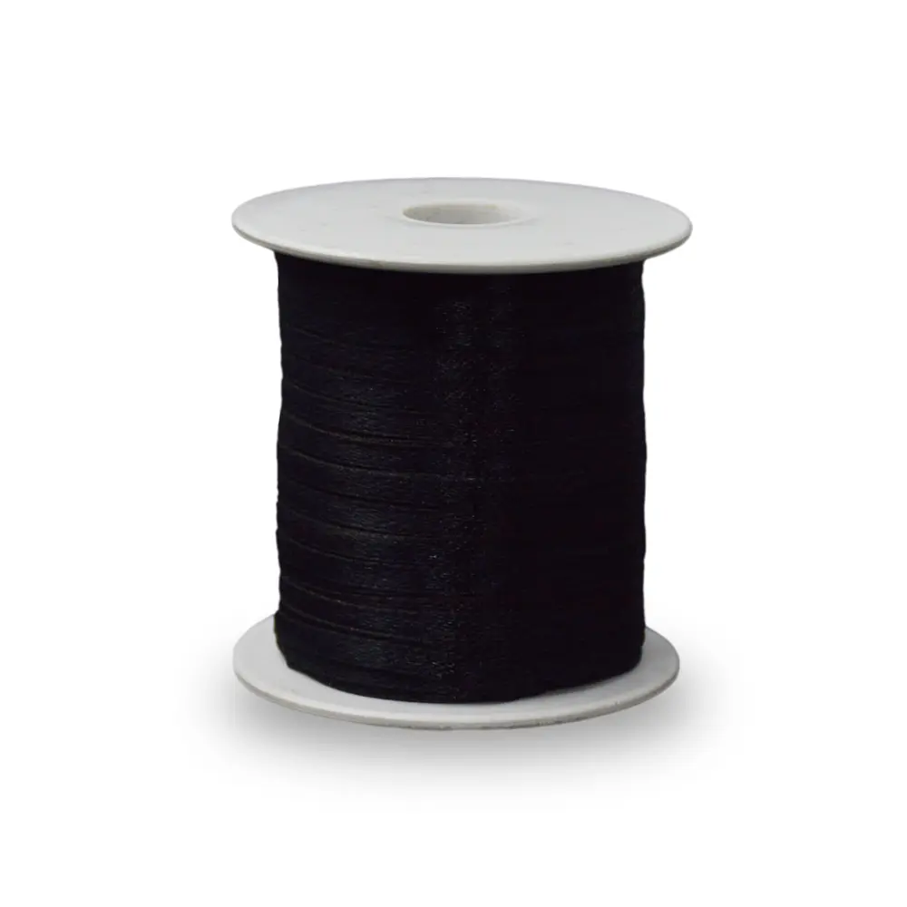 CINTA RASSO 3MM X 100MTS NEGRA