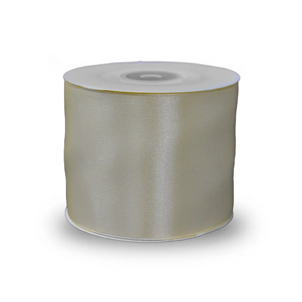 CINTA RASO 75MM X 30 METROS CRUDO