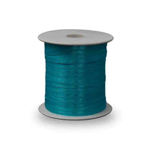 [MC10001-20] CINTA RASSO 3MM X 100MTS AZUL TURQUESA