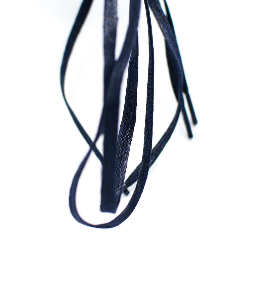 CORDON ENCERADO PLANO X 70CM AZUL OSCURO X 144 PARES