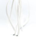 CORDON ENCERADO PLANO X 70CM BLANCO X 144 PARES