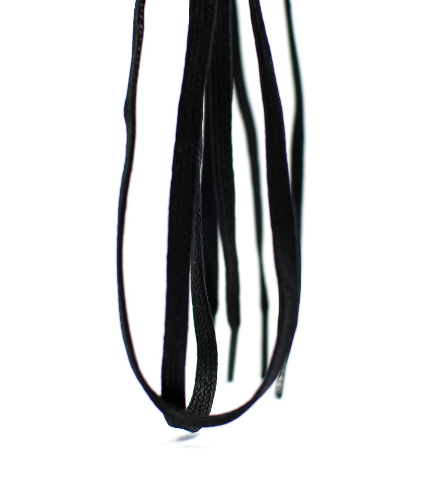 CORDON ENCERADO PLANO X 70CM NEGRO X 144 PARES