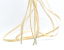 CORDON ENCERADO PLANO X 90CM CRUDO X 144 PARES