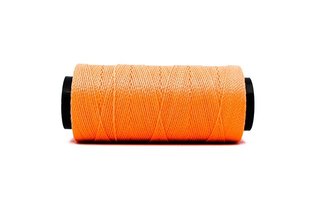 HILO ENCERADO X 100g NARANJA NEON
