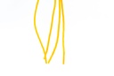 CORDON ENCERADO REDONDO GRUESO X 60CM AMARILLO X 144 PARES