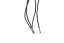 CORDON ENCERADO REDONDO GRUESO X 60CM NEGRO X 144 PARES