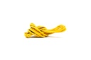 CORDON ENCERADO REDONDO GRUESO X 115CM AMARILLO X 144 PARES
