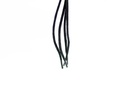 CORDON ENCERADO REDONDO GRUESO X 115CM NEGRO X 144 PARES