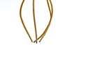 CORDON ENCERADO REDONDO GRUESO X 115CM OCRE X 144 PARES