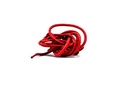 CORDON ENCERADO REDONDO GRUESO X 90CM ROJO X 144 PARES