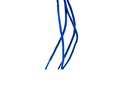 CORDON ENCERADO REDONDO GRUESO X 70CM AZUL REY X 144 PARES