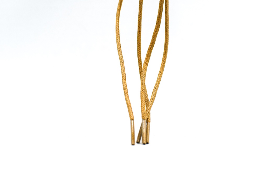 CORDON ENCERADO REDONDO GRUESO X 70CM OCRE X 144 PARES
