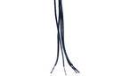 CORDON ENCERADO REDONDO DELGADO X 90CM AZUL OSCURO X 144 PARES