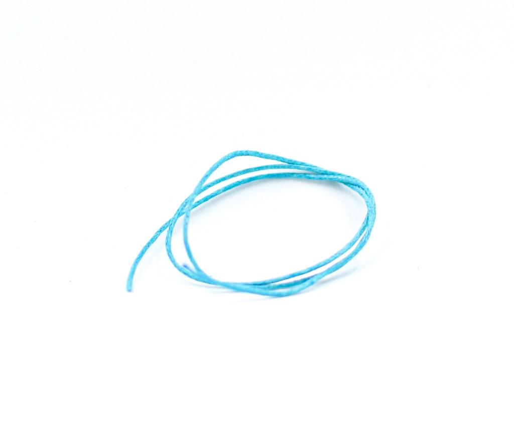 CORDON ENCERADO N1 X 100YDS AZUL TURQUESA