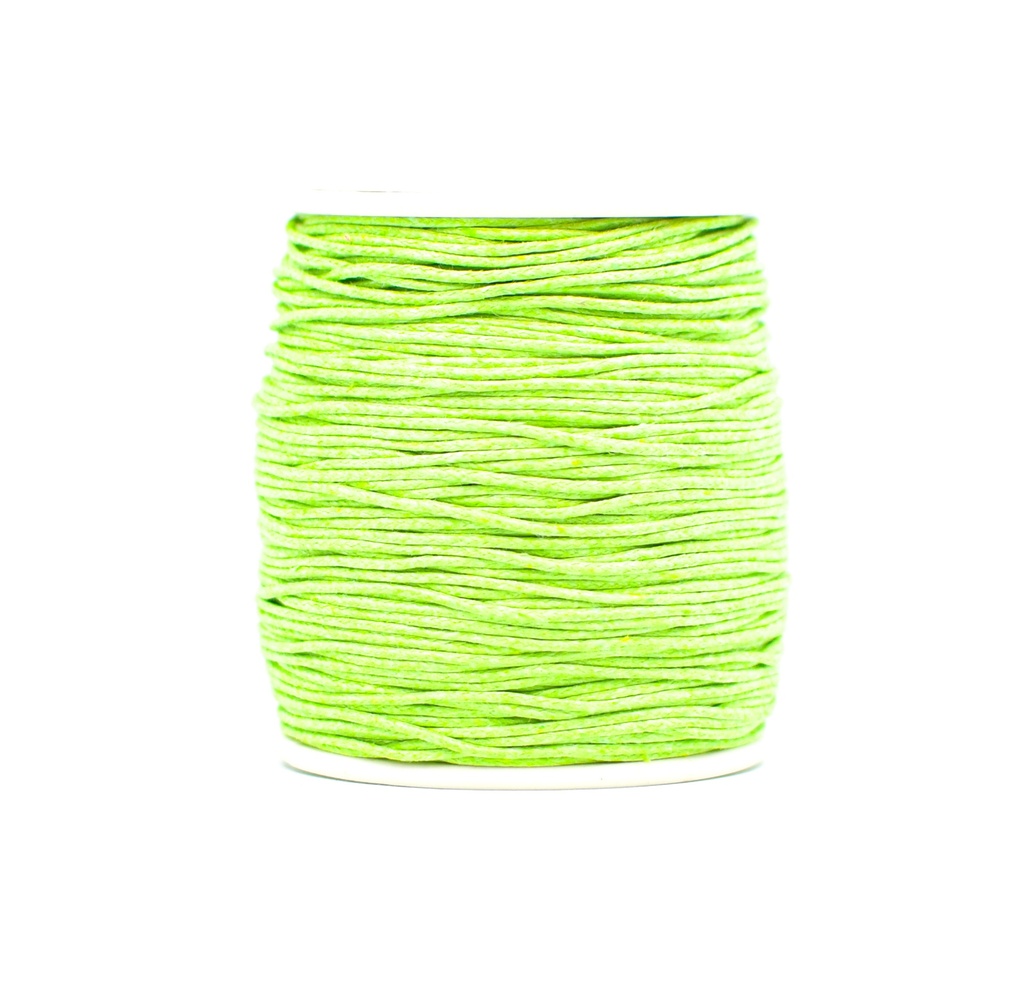 CORDON ENCERADO N1 X 100YDS VERDE LIMON