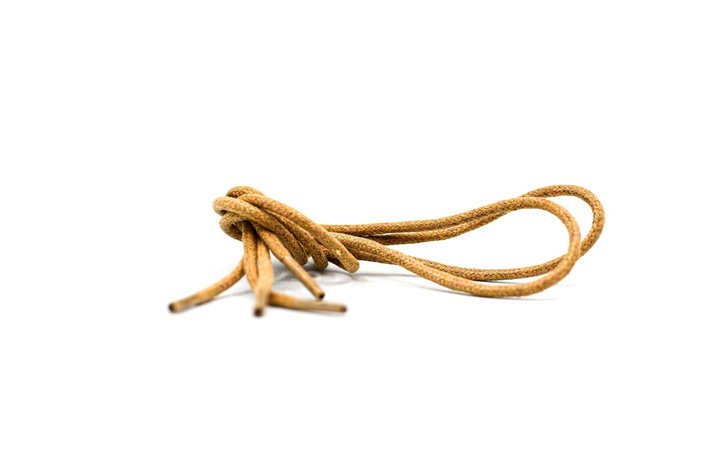 CORDON ENCERADO REDONDO GRUESO X 70CM OCRE X 144 PARES