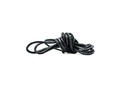 CORDON ENCERADO REDONDO GRUESO X 70CM NEGRO X 144 PARES