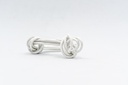 CORDON ENCERADO REDONDO GRUESO X 70CM BLANCO X 144 PARES