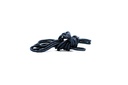 CORDON ENCERADO REDONDO GRUESO X 70CM AZUL OSCURO X 144 PARES