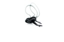 CORDON ENCERADO REDONDO GRUESO X 60CM NEGRO X 144 PARES