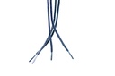 CORDON ENCERADO REDONDO GRUESO X 60CM AZUL OSCURO X 144 PARES
