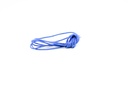 CORDON ENCERADO REDONDO DELGADO X 60CM AZUL REY X 144 PARES