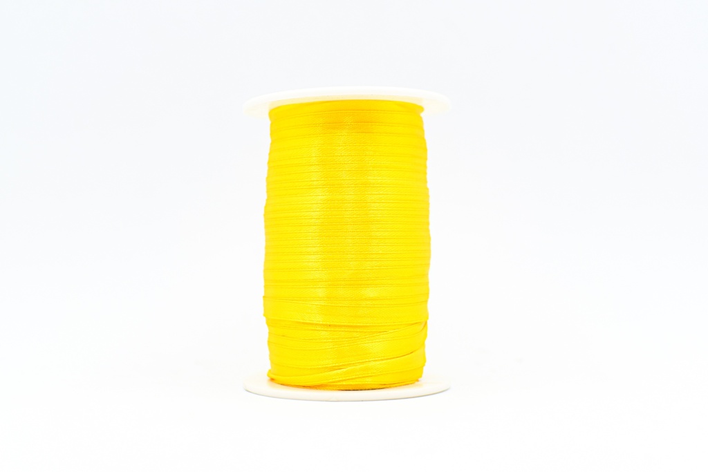 CINTA RASSO 7MM X 100MTS AMARILLA BANDERA