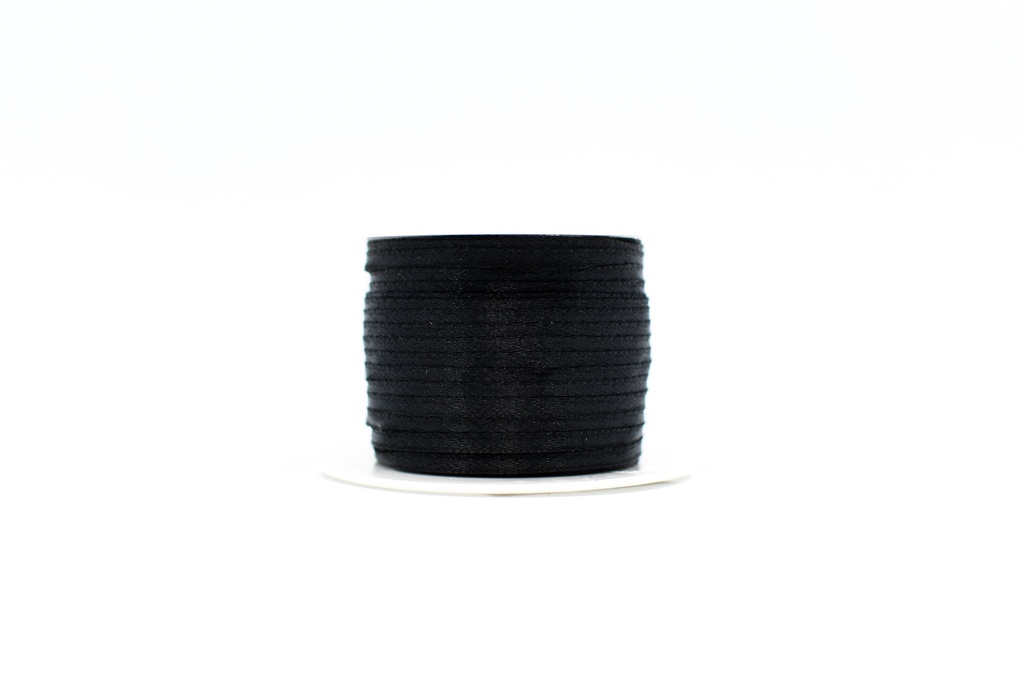 CINTA RASSO 3MM X 100MTS NEGRA