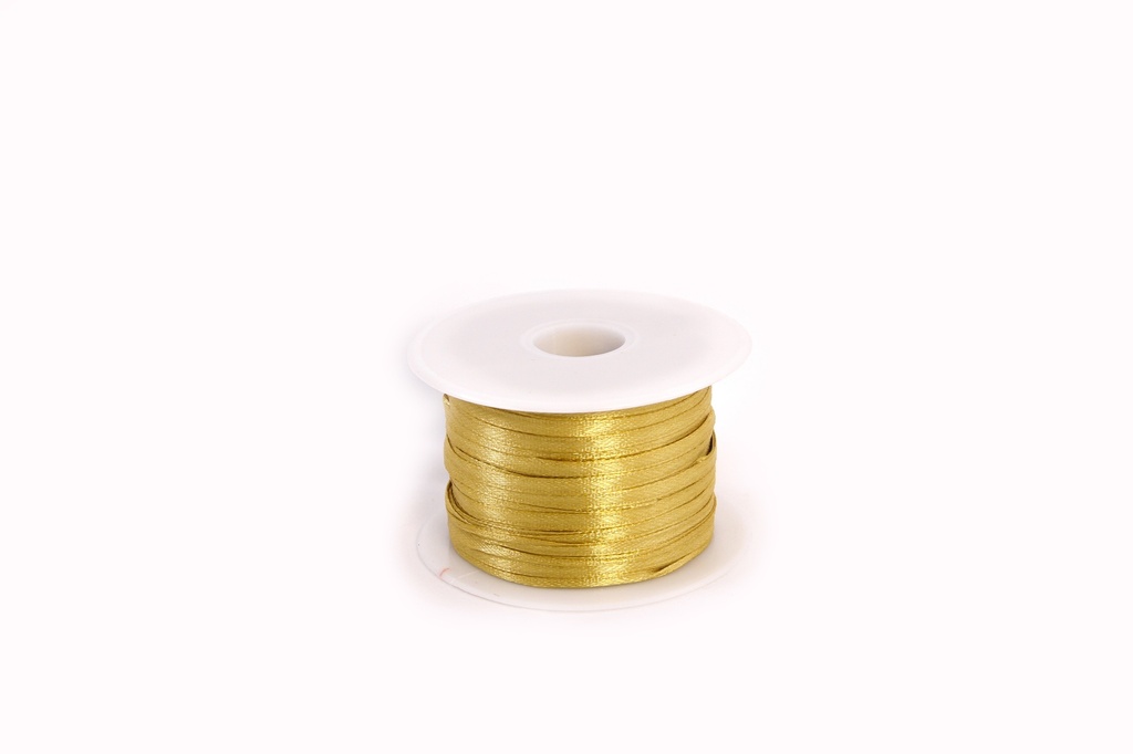 CINTA RASSO 3MM X 100MTS DORADA