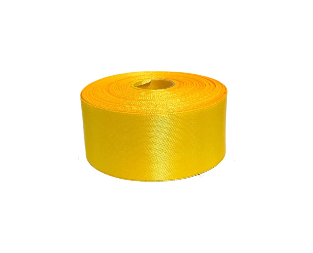 CINTA RASSO 38MM X 30MTS AMARILLA BANDERA