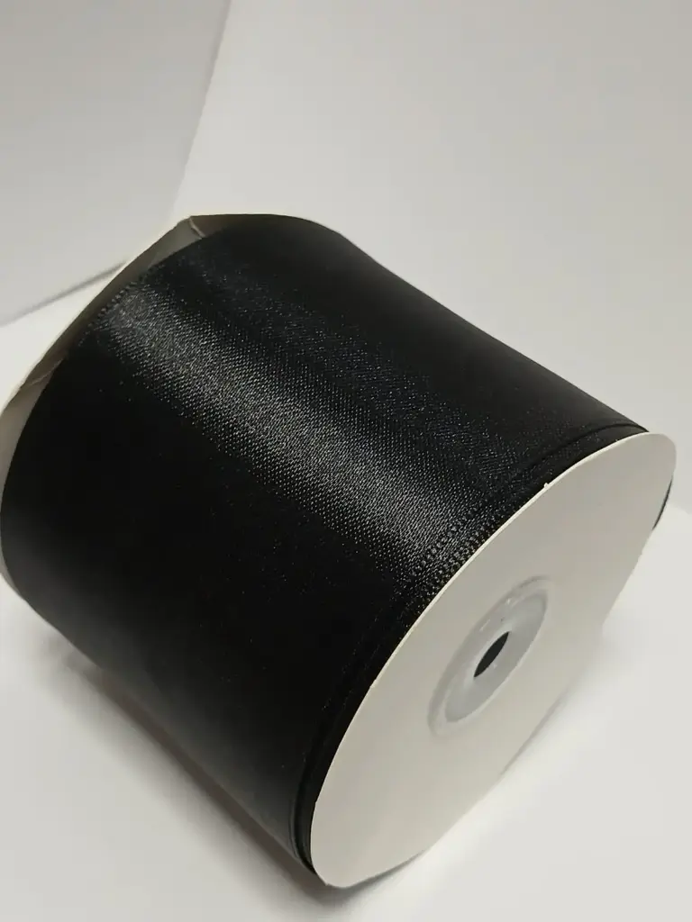 CINTA RASSO 75MM X 30 METROS NEGRO