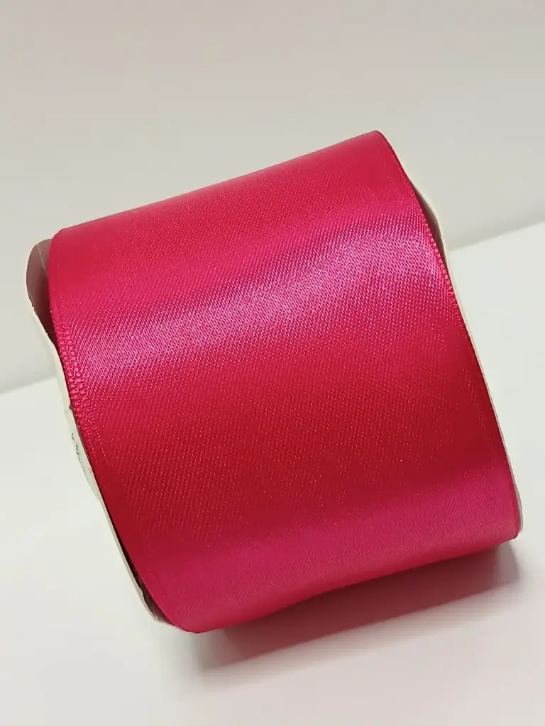 CINTA RASSO 75MM X 30 METROS FUCSIA