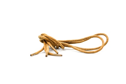 [MC10079-10] CORDON ENCERADO REDONDO GRUESO X 70CM OCRE X 144 PARES