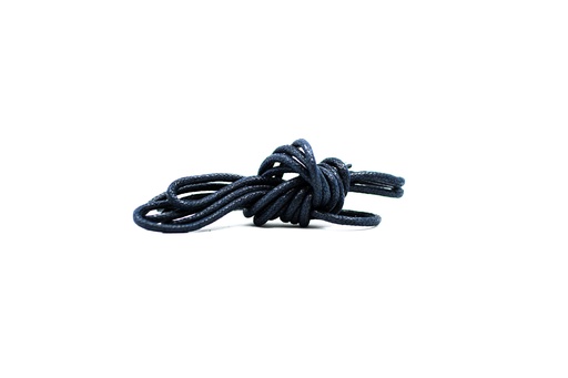 [MC10079-6] CORDON ENCERADO REDONDO GRUESO X 70CM AZUL OSCURO X 144 PARES