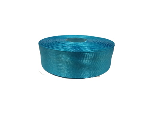 [MC10004-20] CINTA RASSO 25MM X 30MTS AZUL TURQUESA