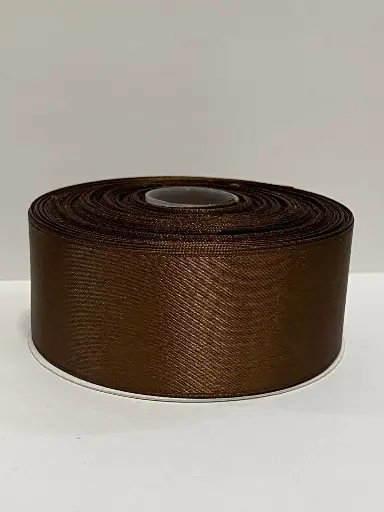 [MCA10005-30] CINTA RASO 36MM X 30MTS CAFÉ OSCURO 