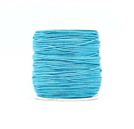 [MC10071-12] CORDON ENCERADO N1 X 100YDS AZUL TURQUESA